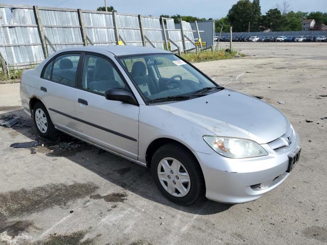 2HGES16384H626065 - 2004 HONDA CIVIC DX VP Gümüş foto 4