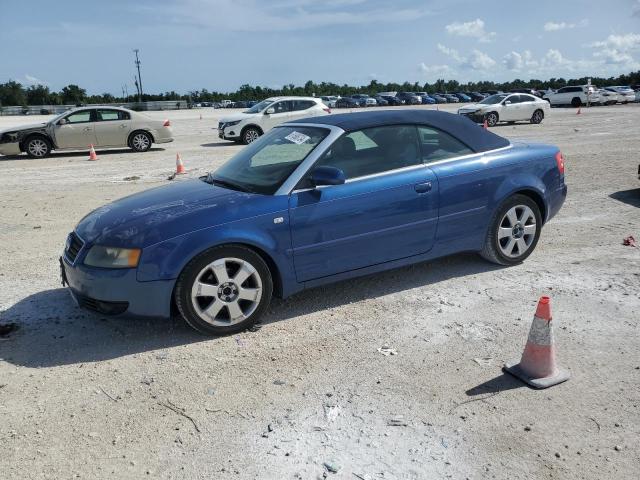 WAUAC48H34K001535 - 2004 AUDI A4 1.8 CABRIOLET BLUE photo 1