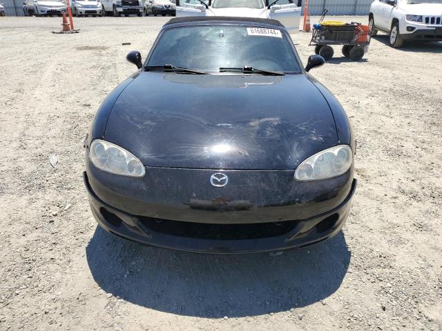 JM1NB353510217436 - 2001 MAZDA MX-5 MIATA BASE BLACK photo 5