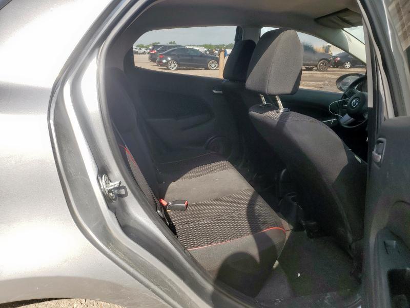 JM1DE1LY9D0166548 - 2013 MAZDA MAZDA2 GRAY photo 10