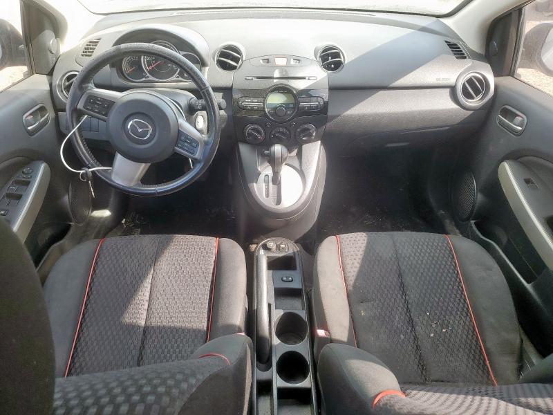 JM1DE1LY9D0166548 - 2013 MAZDA MAZDA2 GRAY photo 8