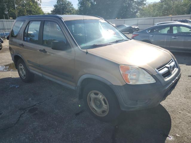 SHSRD68434U202241 - 2004 HONDA CR-V LX TAN photo 4