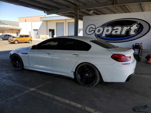 WBA6B2C53ED129757 - 2014 BMW 650 I GRAN COUPE WHITE photo 2