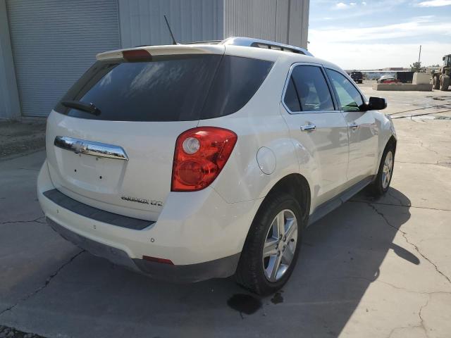 1GNALDEK2EZ107171 - 2014 CHEVROLET EQUINOX LTZ WHITE photo 3