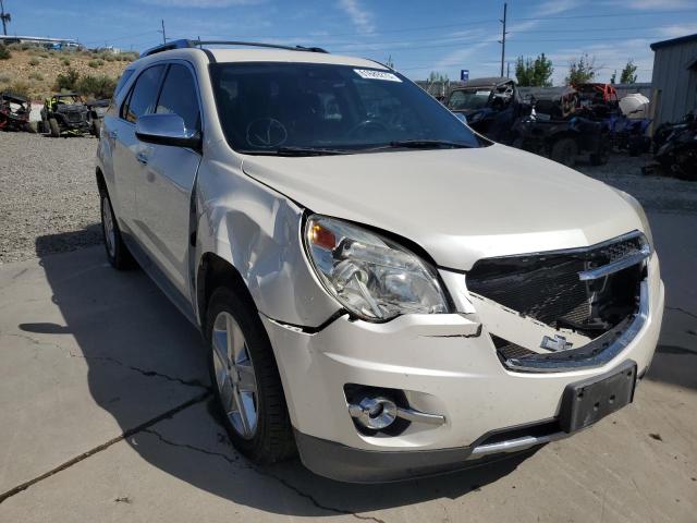 1GNALDEK2EZ107171 - 2014 CHEVROLET EQUINOX LTZ WHITE photo 4