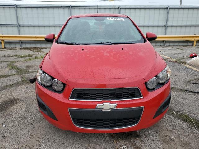 1G1JA5SH2C4161165 - 2012 CHEVROLET SONIC LS RED photo 5