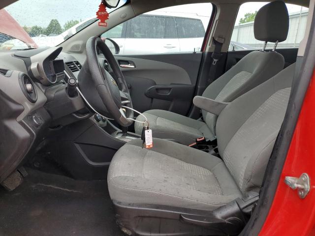 1G1JA5SH2C4161165 - 2012 CHEVROLET SONIC LS RED photo 7