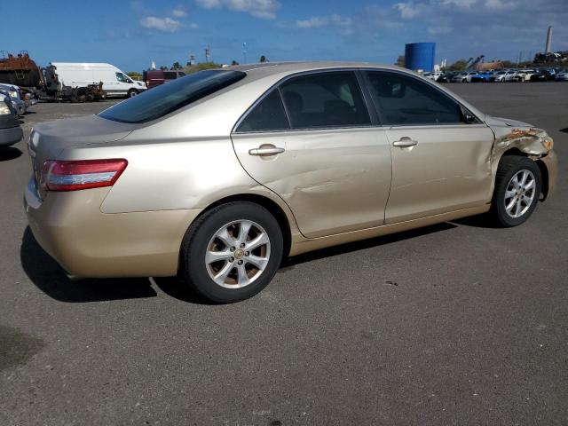 JTNBK3EK1A3049038 - 2010 TOYOTA CAMRY SE ბეჟი ფოტო 3