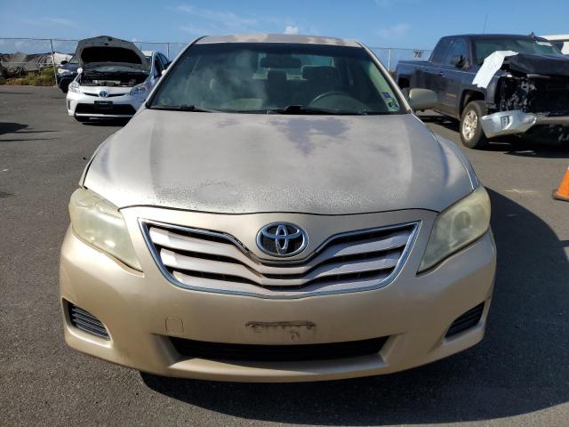 JTNBK3EK1A3049038 - 2010 TOYOTA CAMRY SE ბეჟი ფოტო 5