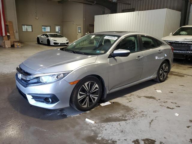 19XFC1F77GE212536 - 2016 HONDA CIVIC EXL SILVER photo 1