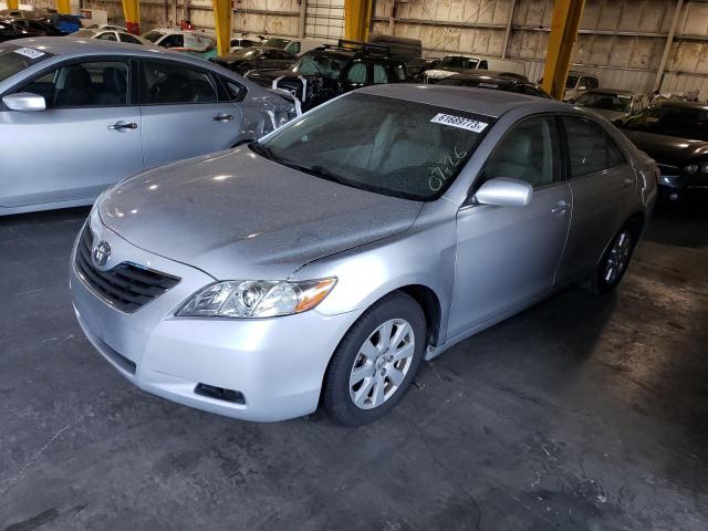 JTNBE46K873036954 - 2007 TOYOTA CAMRY CE SILVER photo 1