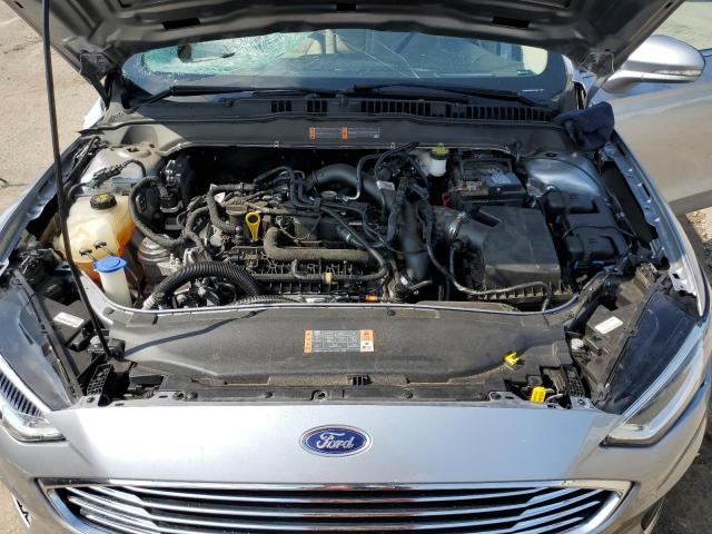 3FA6P0CD8LR136892 - 2020 FORD FUSION SEL SILVER photo 11