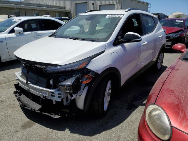 1G1FY6S01N4131109 - 2022 CHEVROLET BOLT EUV LT WHITE photo 1