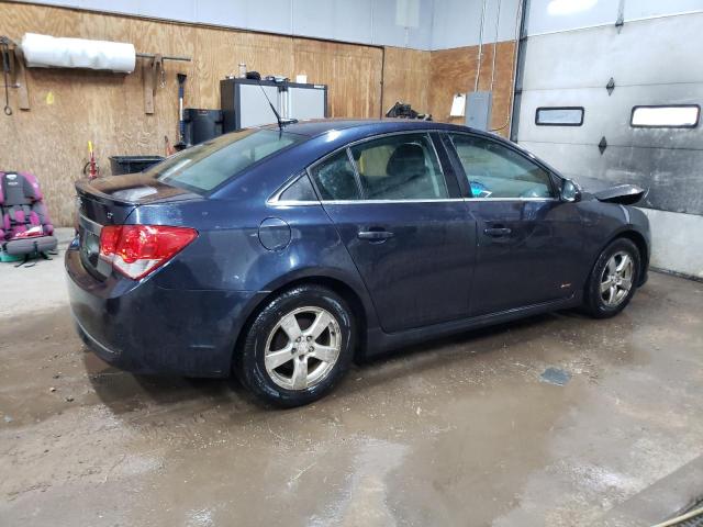 1G1PC5SB8E7301253 - 2014 CHEVROLET CRUZE LT BLUE photo 3