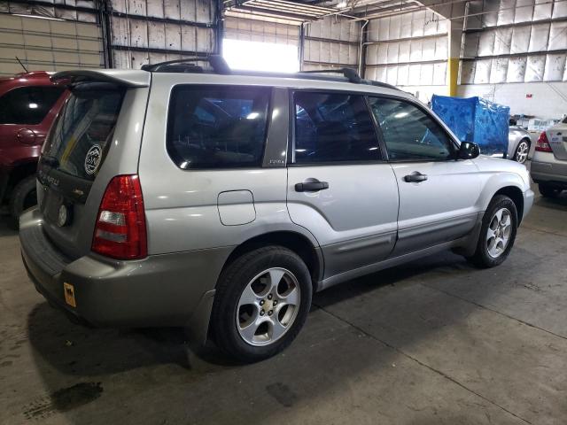 JF1SG65663H730804 - 2003 SUBARU FORESTER 2.5XS Серебристый фото 3