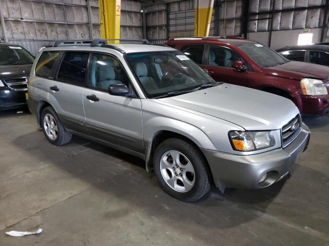 JF1SG65663H730804 - 2003 SUBARU FORESTER 2.5XS Серебристый фото 4
