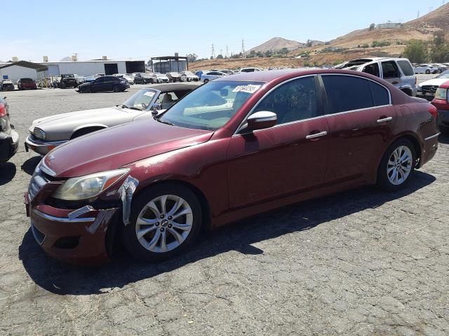 KMHGC4DD2CU179189 - 2012 HYUNDAI GENESIS 3.8L BURGUNDY photo 1