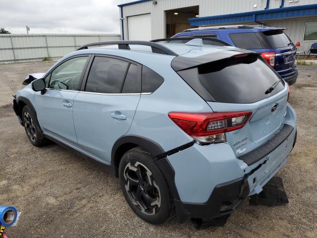 JF2GTHNC7MH303454 - 2021 SUBARU CROSSTREK LIMITED BLUE photo 2