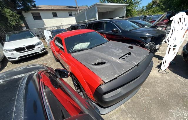 2C3CDZFJ2MH539229 - 2021 DODGE CHALLENGER R/T SCAT PACK ORANGE photo 1