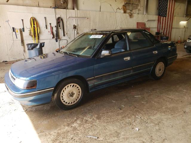 JF2BC63C3MH607494 - 1991 SUBARU LEGACY L BLUE photo 1