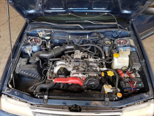 JF2BC63C3MH607494 - 1991 SUBARU LEGACY L BLUE photo 11