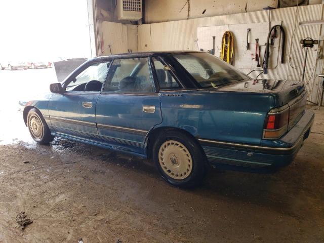 JF2BC63C3MH607494 - 1991 SUBARU LEGACY L BLUE photo 2