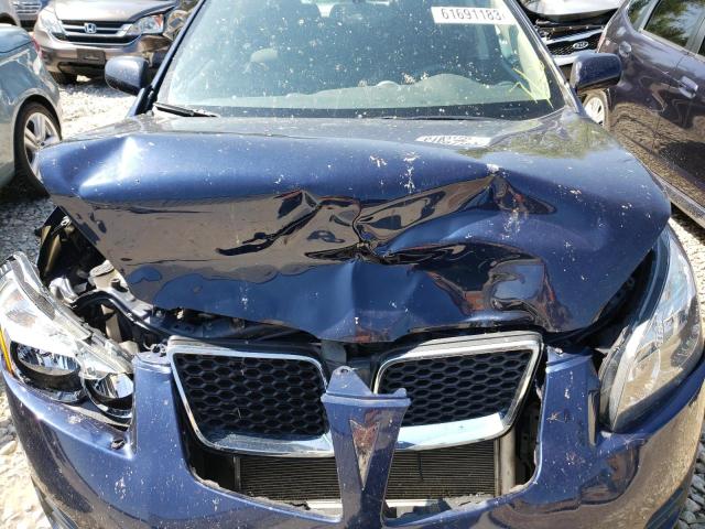 5Y2SP678X9Z464814 - 2009 PONTIAC VIBE BLUE photo 11