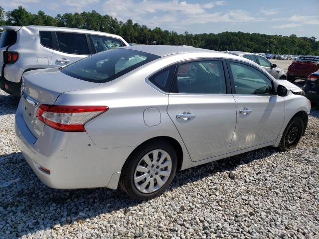 3N1AB7AP6FY324719 - 2015 NISSAN SENTRA S SILVER photo 3