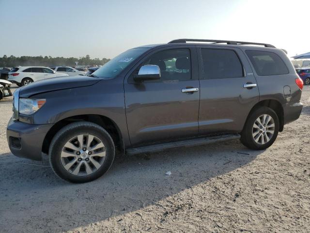 5TDKY5G11FS055866 - 2015 TOYOTA SEQUOIA LIMITED GRAY photo 1