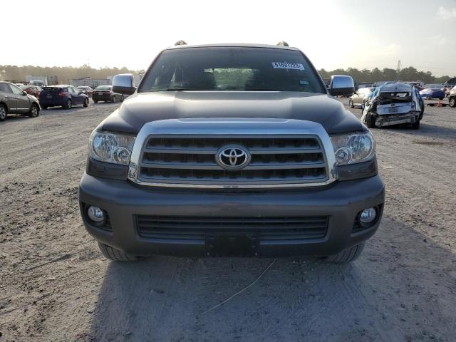5TDKY5G11FS055866 - 2015 TOYOTA SEQUOIA LIMITED GRAY photo 5