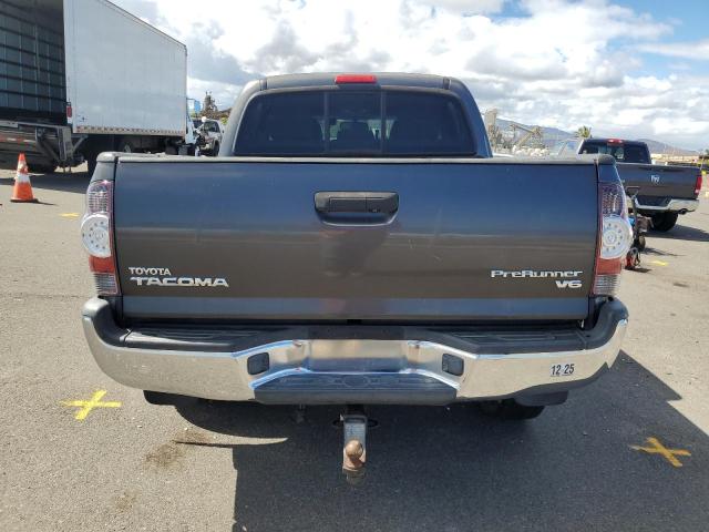 3TMJU4GN9CM129776 - 2012 TOYOTA TACOMA DOUBLE CAB PRERUNNER CHARCOAL photo 6