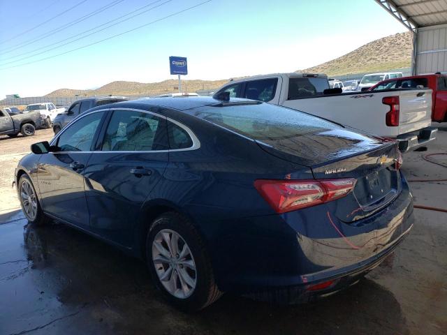 1G1ZD5STXNF154860 - 2022 CHEVROLET MALIBU LT BLUE photo 2