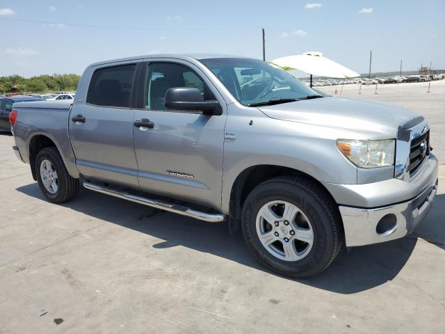 5TBET54148S460745 - 2008 TOYOTA TUNDRA CREWMAX SILVER photo 4