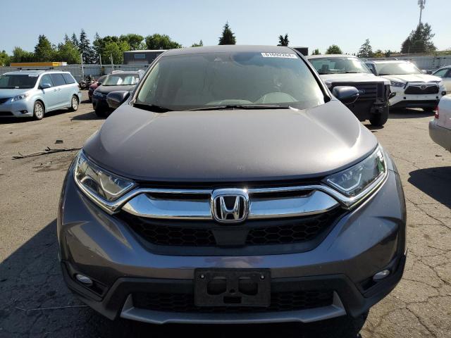 2HKRW2H58HH646483 - 2017 HONDA CR-V EX GRAY photo 5