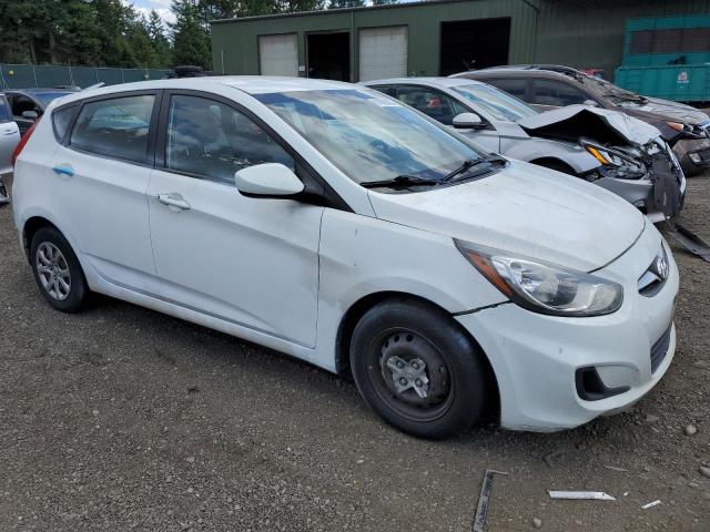 KMHCT5AE4EU188304 - 2014 HYUNDAI ACCENT GLS WHITE photo 4