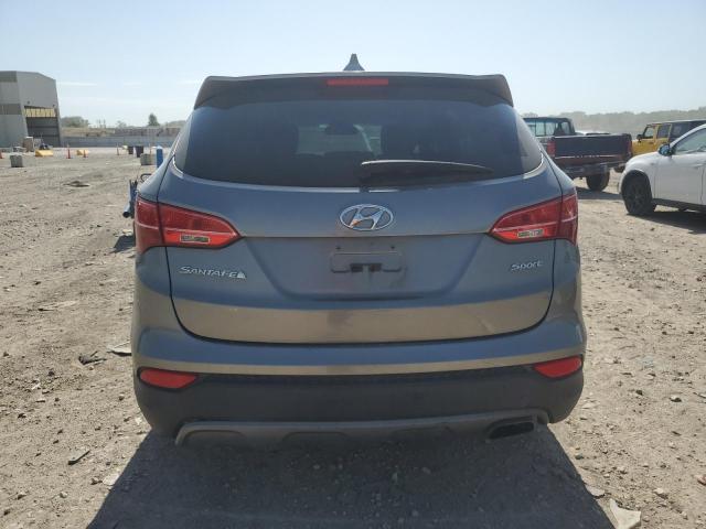 5XYZT3LB2FG233488 - 2015 HYUNDAI SANTA FE S SILVER photo 6