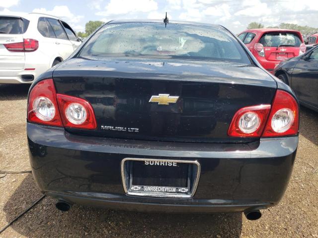 1G1ZE5E78AF228198 - 2010 CHEVROLET MALIBU LTZ შავი ფოტო 6