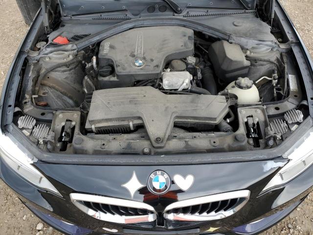 WBA1F7C51FVX95975 - 2015 BMW 228 XI BLACK photo 11