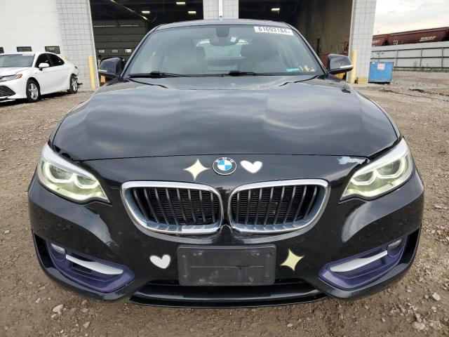 WBA1F7C51FVX95975 - 2015 BMW 228 XI BLACK photo 5