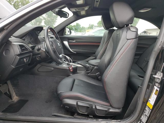 WBA1F7C51FVX95975 - 2015 BMW 228 XI BLACK photo 7