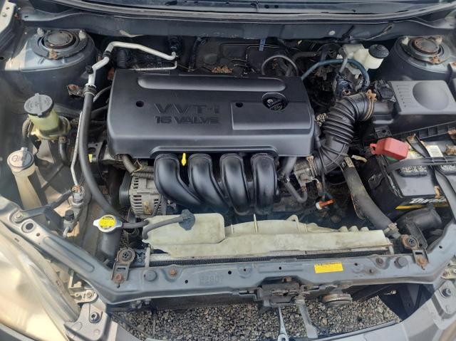 2T1KR32E88C711262 - 2008 TOYOTA COROLLA MA XR GRAY photo 7