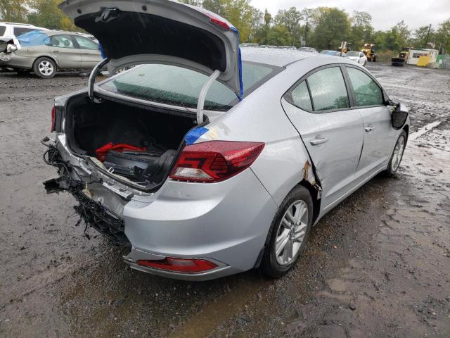 KMHD84LF4LU107403 - 2020 HYUNDAI ELANTRA SEL SILVER photo 9