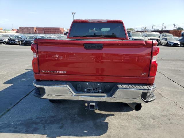 1GC4YNEY5MF148427 - 2021 CHEVROLET SILVERADO K2500 HEAVY DUTY LT RED photo 6