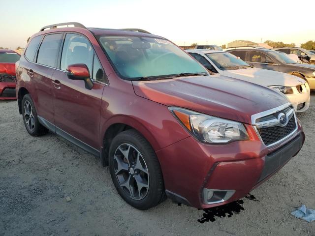 JF2SJGMC6EH479344 - 2014 SUBARU FORESTER 2.0XT TOURING BURGUNDY photo 4