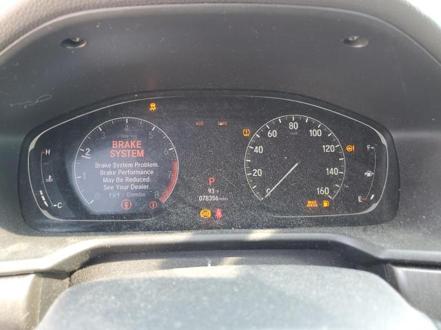 1HGCV1F13JA112485 - 2018 HONDA ACCORD LX GRAY photo 9