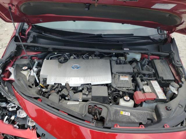 JTDKARFP4J3095287 - 2018 TOYOTA PRIUS PRIM 红色 照片 11