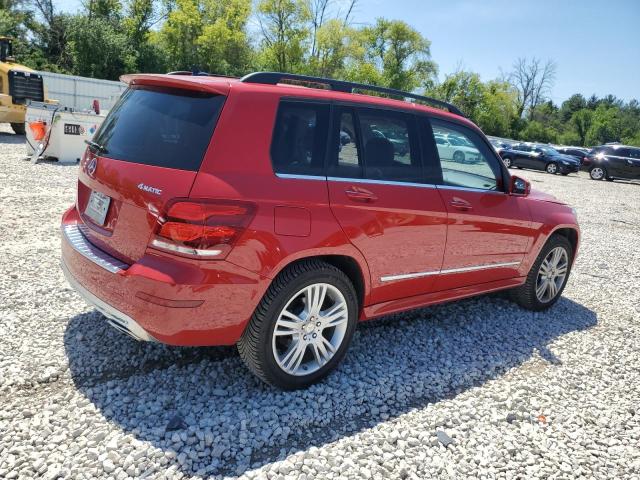 WDCGG8JB5EG315247 - 2014 MERCEDES-BENZ GLK 350 4MATIC RED photo 3