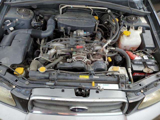 JF1SG65624G750197 - 2004 SUBARU FORESTER 2.5XS Черный фото 11