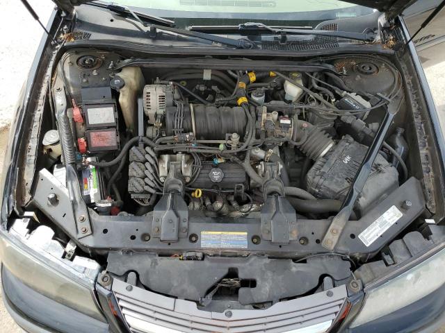 2G1WH55K939394868 - 2003 CHEVROLET IMPALA LS BLACK photo 11