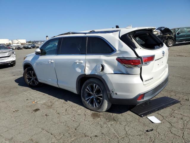 5TDKKRFH4GS180417 - 2016 TOYOTA HIGHLANDER XLE WHITE photo 2